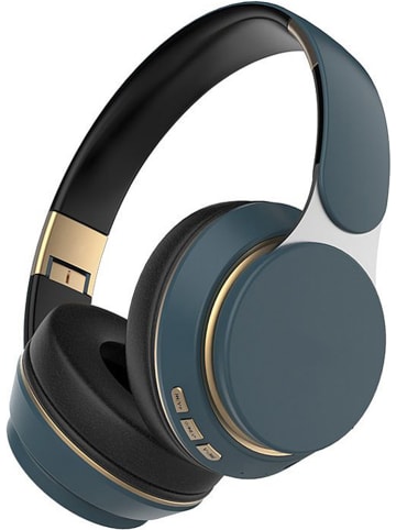 SmartCase Słuchawki bezprzewodowe Bluetooth Over-Ear w kolorze niebieskim