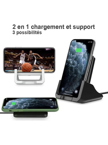 SmartCase Indukcyjna stacja ładująca w kolorze czarnym