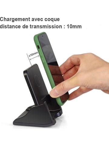 SmartCase Indukcyjna stacja ładująca w kolorze czarnym