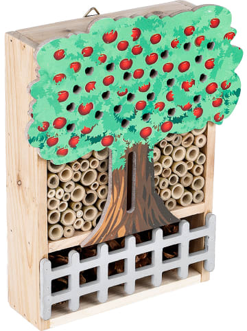 Garden Hero Insectenhotel groen/rood - (B)24 x (H)30 x (D)7 cm