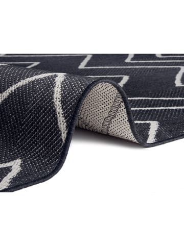 bougari Indoor-/ Outdoor-Teppich "Rug" in Schwarz
