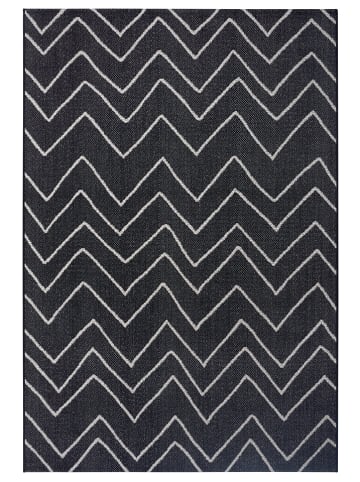 bougari Indoor-/ Outdoor-Teppich "Rug" in Schwarz