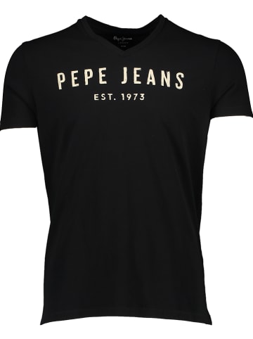 Pepe Jeans Shirt "Pol" in Schwarz