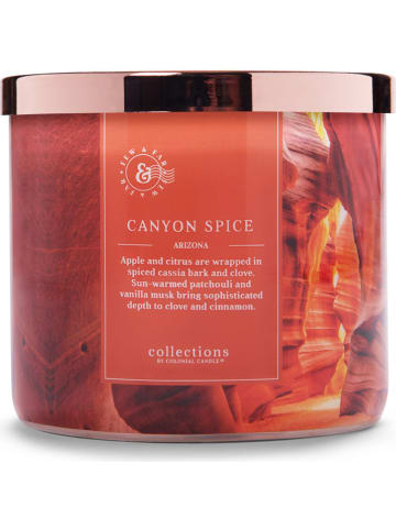 Colonial Candle Duftkerze "Canyon Spice" in Pink - 411 g