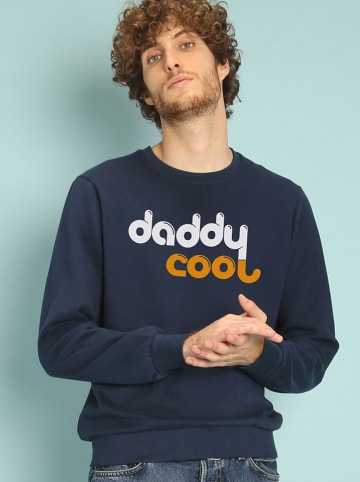WOOOP Sweatshirt "Daddy Cool" donkerblauw
