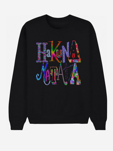 WOOOP Sweatshirt "Hakuna Matata" in Schwarz