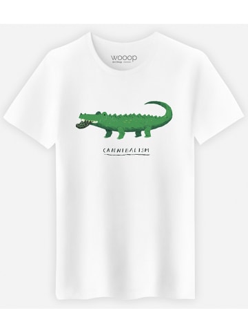 WOOOP Shirt in Weiß