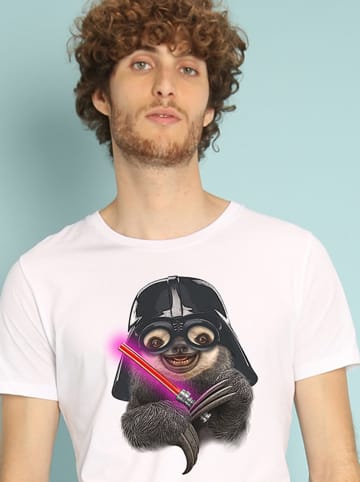 WOOOP Shirt "Darth Sloth" wit