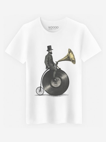 WOOOP Shirt "Music Man" wit