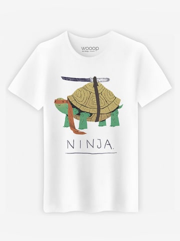 WOOOP Koszulka "Ninja Turtle" w kolorze białym