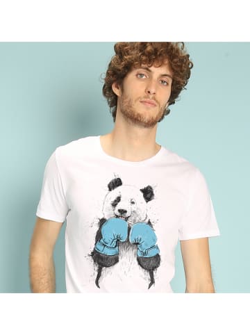 WOOOP Koszulka "The WInner Panda" w kolorze białym