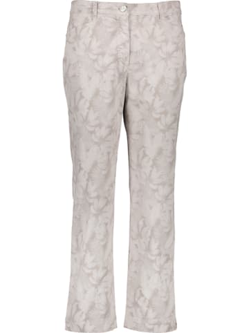 Stark Spodnie "Ricci" - Comfort fit - w kolorze brązowo-szarym