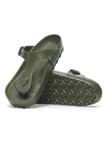 Birkenstock Teenslippers "Gizeh" kaki - wijdte N