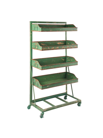 Clayre & Eef Regal in Grün - (B)71 x (H)133 x (T)40 cm