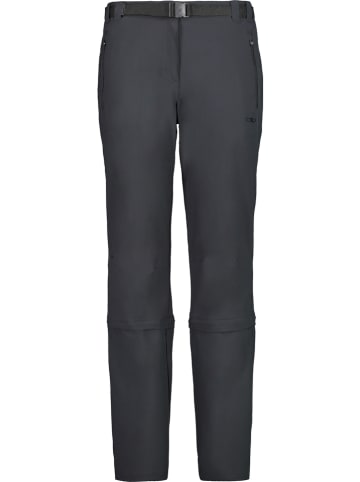 CMP Spodnie funkcyjne Zipp-Off w kolorze czarnym