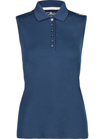 CMP Funkcyjna koszulka polo w kolorze granatowym