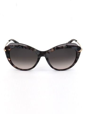 Longchamp Damskie okulary przeciwsłoneczne w kolorze brązowo-szarym