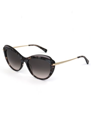 Longchamp Damskie okulary przeciwsłoneczne brązowo-szarym