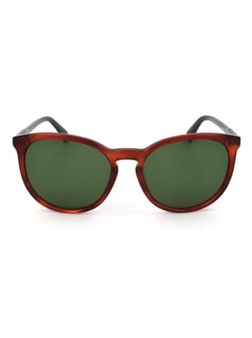 Longchamp Damen-Sonnenbrille in Braun/ Grün