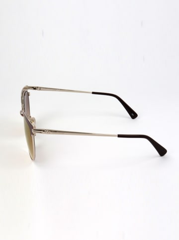 Longchamp Damen-Sonnenbrille in Gold/ Braun