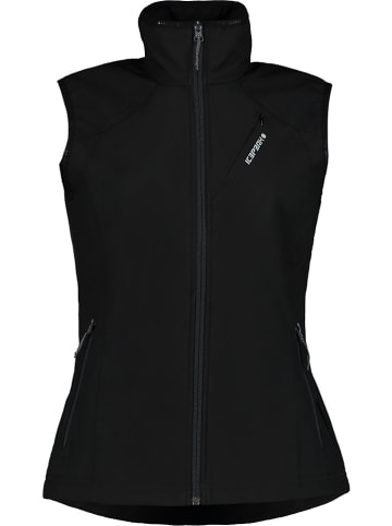 Icepeak Softshellbodywarmer "Brush" zwart