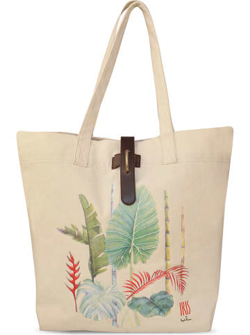IRIS Barcelona Isoliertasche "Bali" in Beige - (B)37 x (H)46 x (T)16 cm