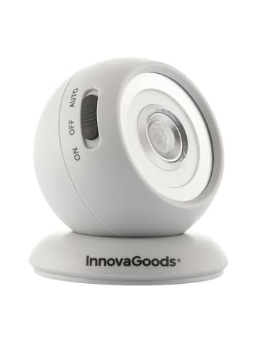 InnovaGoods LED-Lampe mit Bewegungsmelder in Weiß