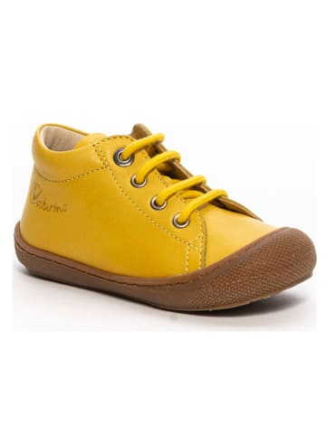 Naturino Leren sneakers "Cocoon" geel