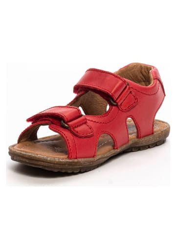 Naturino Leren sandalen rood