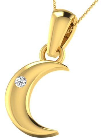 Vittoria Jewels Gold-Anhänger mit Diamant