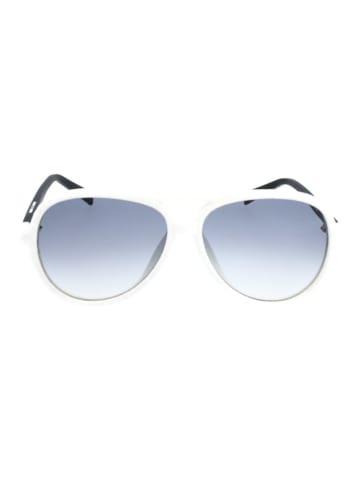 Italia Independent Kinder-Sonnenbrille in Weiß-Schwarz/ Grau