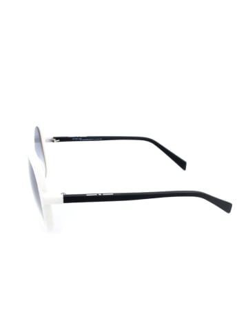 Italia Independent Kinder-Sonnenbrille in Weiß-Schwarz/ Grau