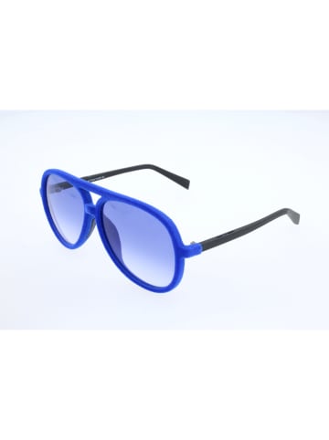 Italia Independent Kinderzonnebril blauw/zwart