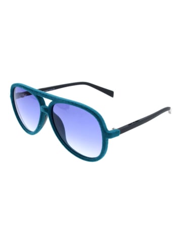 Italia Independent Kinder-Sonnenbrille in Grün/ Schwarz