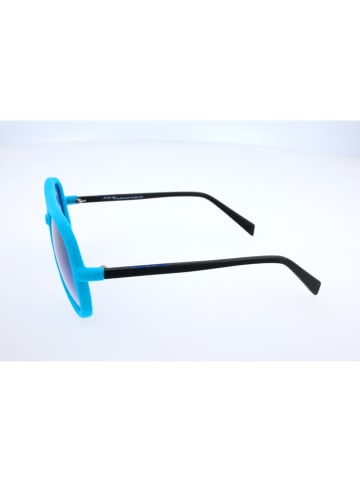 Italia Independent Kinderzonnebril turquoise/zwart