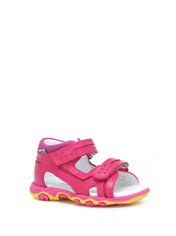Bartek Leren sandalen roze