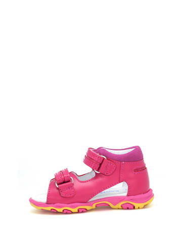 Bartek Leren sandalen roze