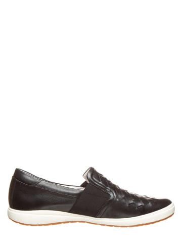Josef Seibel Leder-Slipper "Caren 26" in Schwarz