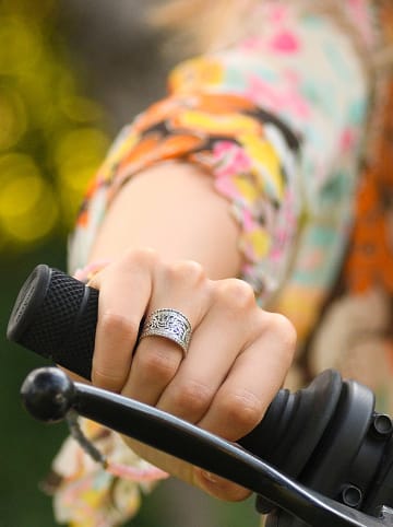 AMAZONIA Silber-Ring "Izel"