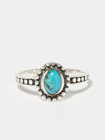 AMAZONIA Zilveren ring "Varzea" met edelsteen