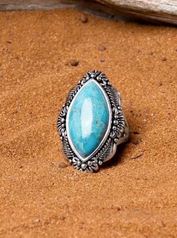 AMAZONIA Silber-Ring "Riwama" mit Edelstein