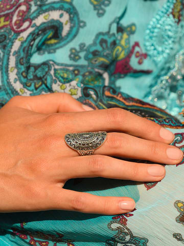AMAZONIA Srebrny pierścionek "Palenque"