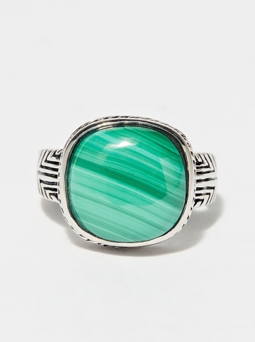 AMAZONIA Silber-Ring "Chuen" mit Edelstein
