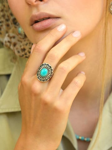 AMAZONIA Silber-Ring "Chantico" mit Edelstein