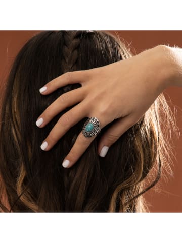 AMAZONIA Zilveren ring "Chantico" met edelsteen