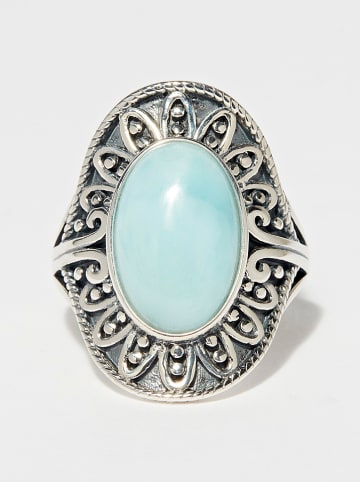 AMAZONIA Silber-Ring "Pupaxcua" mit Edelstein