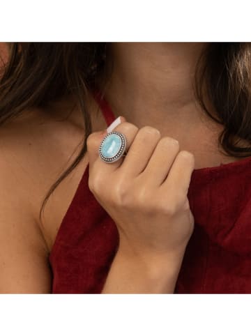 AMAZONIA Silber-Ring "Opatza" mit Edelstein