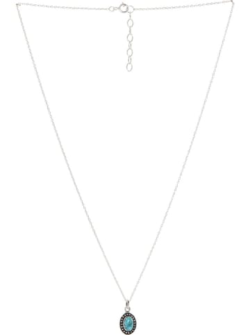 AMAZONIA Silber-Halskette "Huaya" mit Anhänger - (L)42 cm
