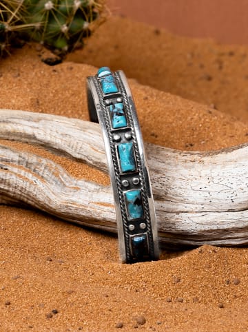 AMAZONIA Zilveren armband "Nahui" met edelstenen