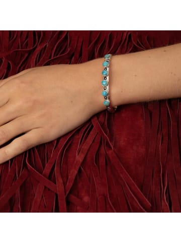 AMAZONIA Zilveren armband "Warupa" met edelstenen